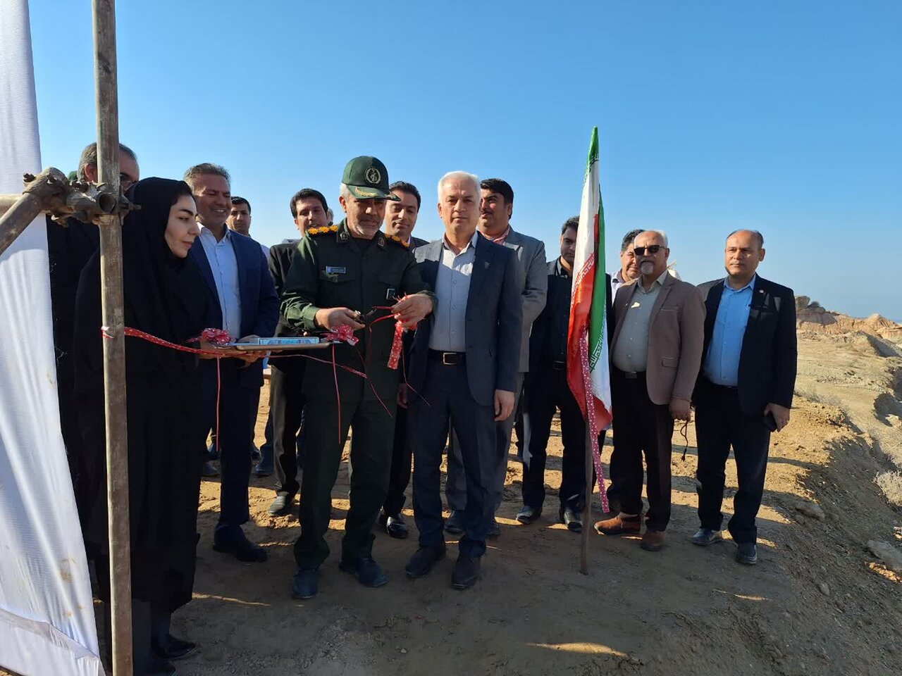 پروژه آبخیزداری چاهک به بهرهبرداری رسید پروژه آبخیزداری چاهک به بهرهبرداری رسید