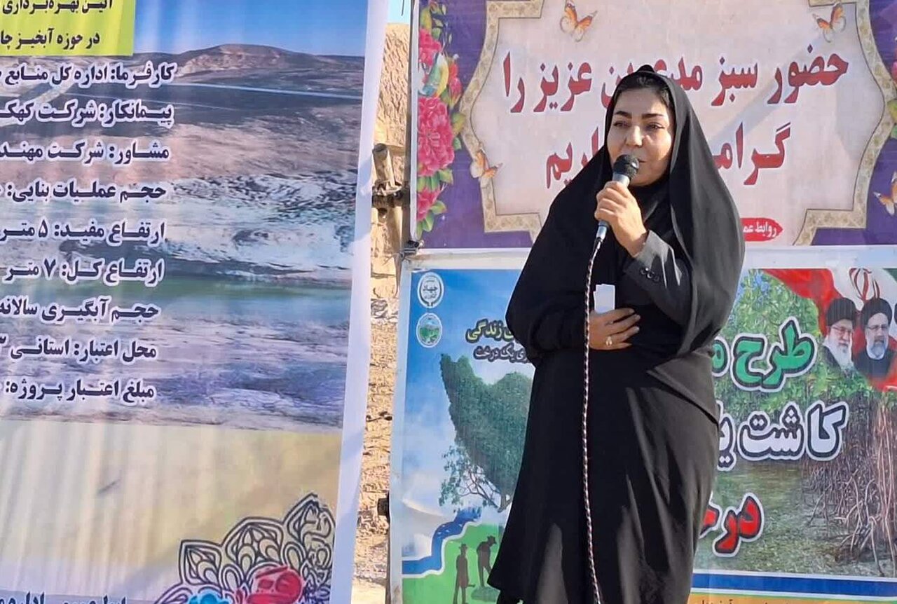 پروژه آبخیزداری چاهک به بهرهبرداری رسید پروژه آبخیزداری چاهک به بهرهبرداری رسید