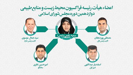 مروری بر ترکیب هیئت رئیسه فراکسیونهای غیرسیاسی مجلس دوازدهم