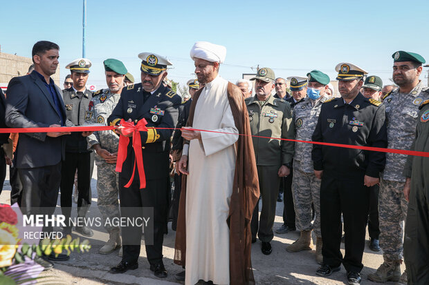 افتتاح نمایشگاه راهیان نور نیروی دریایی ارتش در خرمشهر