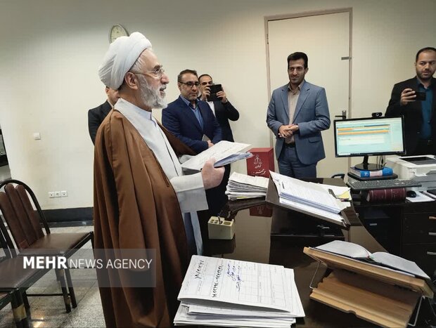 بازدید دادستان کل کشور از شعب لرستان