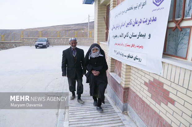 اردوی جهادی پزشکی در روستای خندقلو