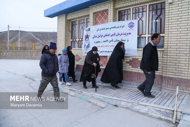 اردوی جهادی پزشکی در روستای خندقلو