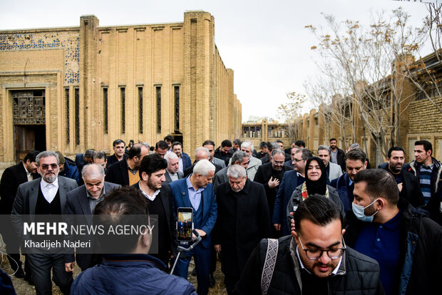 سفر وزیر میراث فرهنگی به اصفهان