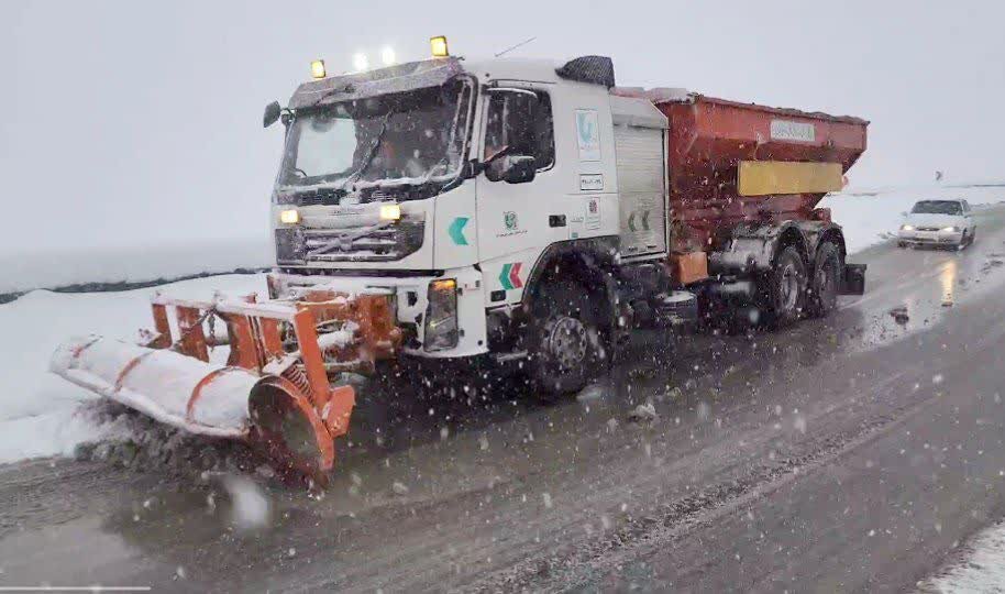 محورهاي،البرز،برف،استان،راهداران