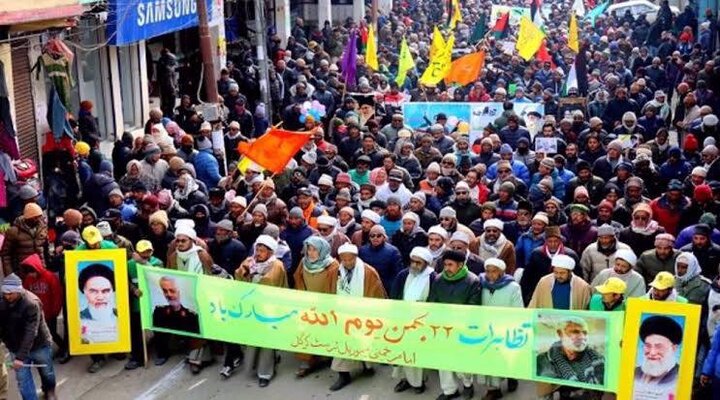 مردم «کارگِل» هند هرسال پیروزی انقلاب اسلامی را جشن می‌گیرند