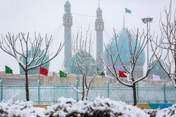 یخبندان قم را در بر می‌گیرد