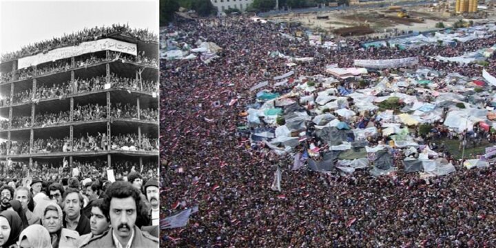 تشاركتا الذكرى بمصير مختلف.. دراسة في أسباب نجاح الثورة الاسلامية وفشل المصرية