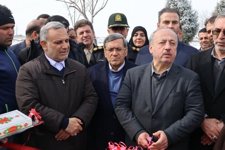 بهرهبرداری از «پل وحدت» شهر صالحیه با حضور معاون عمرانی وزیر