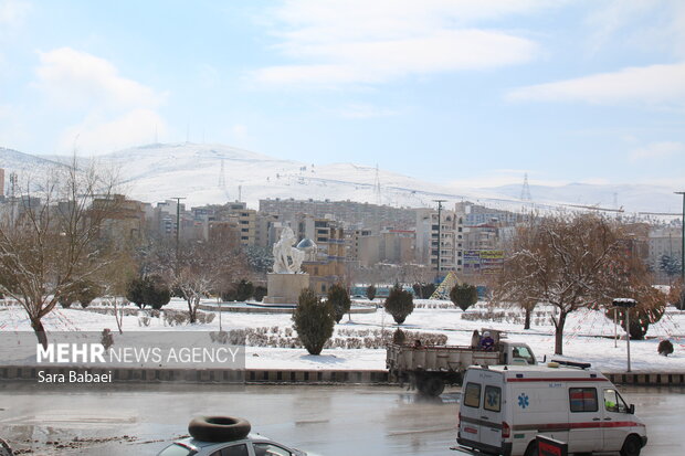 برف‌باران در دیار شیرین و فرهاد