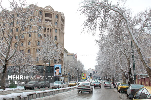 برف‌باران در دیار شیرین و فرهاد