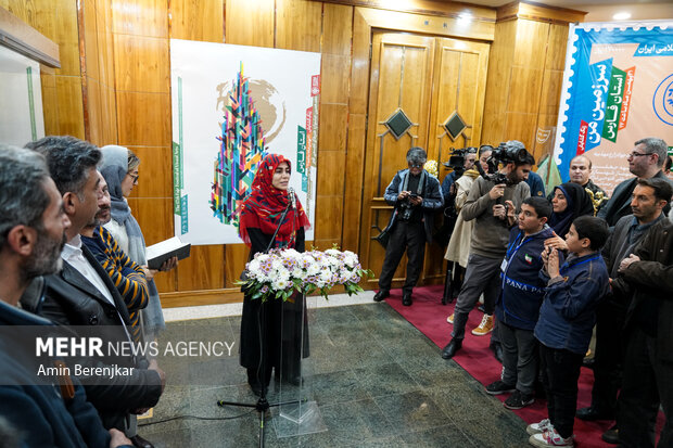 آیین افتتاح جشنواره کشوری هنرهای تجسمی فجر در شیراز