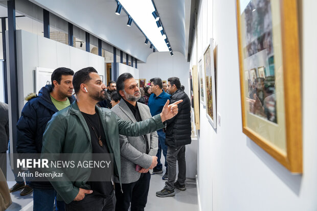 آیین افتتاح جشنواره کشوری هنرهای تجسمی فجر در شیراز