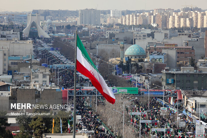 مراسم راهپیمایی ۲۲ بهمن ۱۴۰۱ 