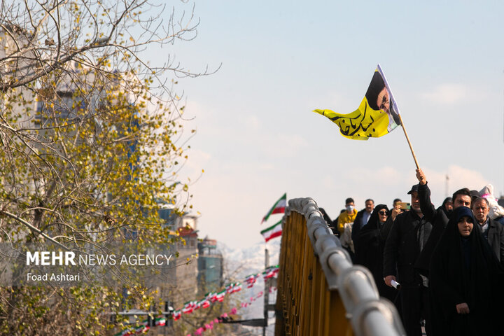 مراسم راهپیمایی ۲۲ بهمن ۱۴۰۱ 