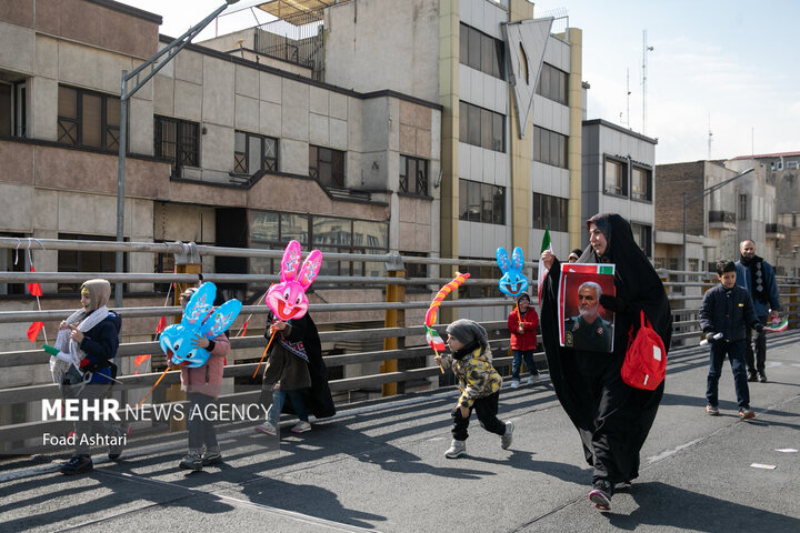 مراسم راهپیمایی ۲۲ بهمن ۱۴۰۱ 