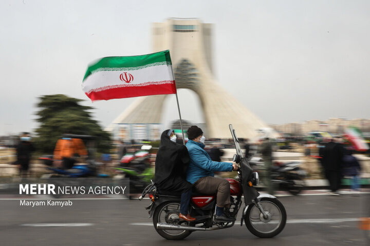مراسم راهپیمایی ۲۲ بهمن ۱۴۰۰ 
