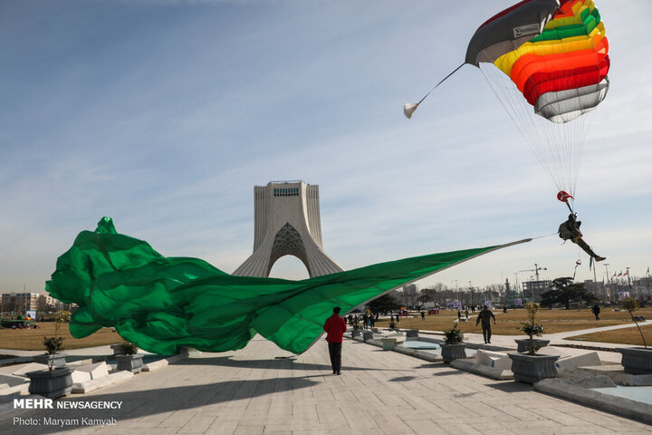 مراسم راهپیمایی ۲۲ بهمن ۱۳۹۹ 