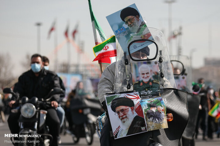 مراسم راهپیمایی ۲۲ بهمن ۱۳۹۹ 