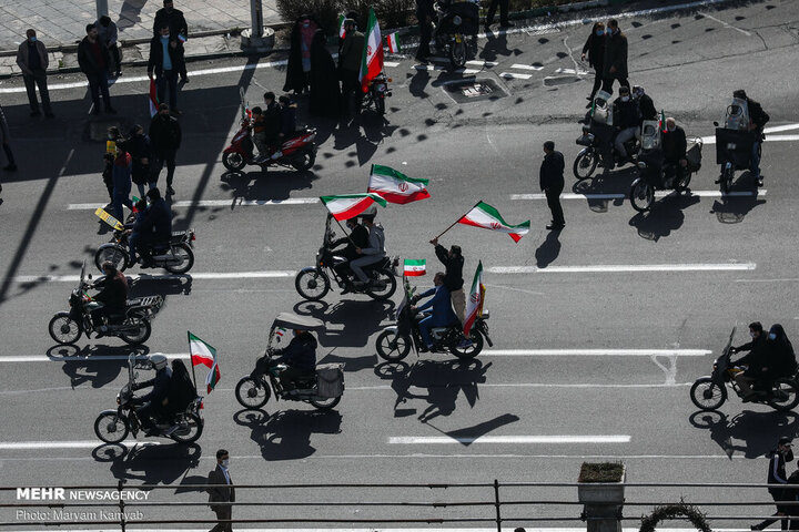 مراسم راهپیمایی ۲۲ بهمن ۱۳۹۹ 