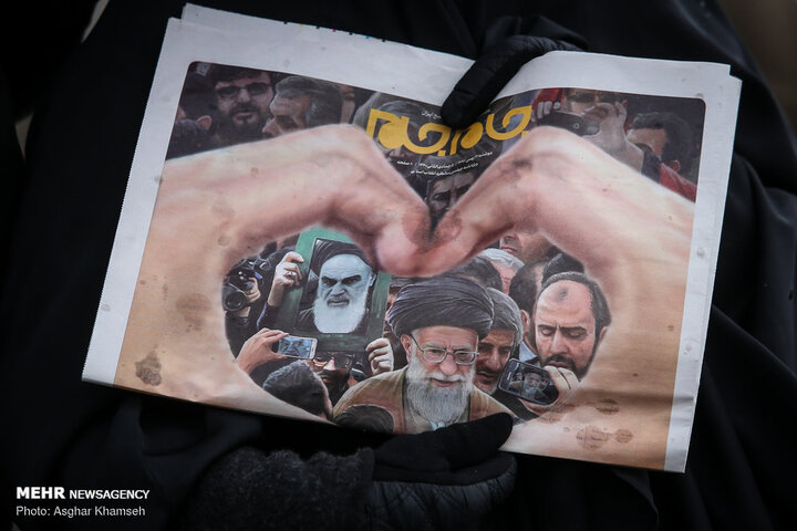 مراسم راهپیمایی ۲۲ بهمن ۱۳۹۷ 
