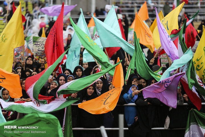 مراسم راهپیمایی ۲۲ بهمن ۱۳۹۷ 