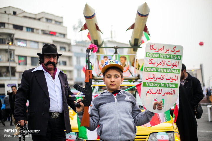 مراسم راهپیمایی ۲۲ بهمن ۱۳۹۷ 