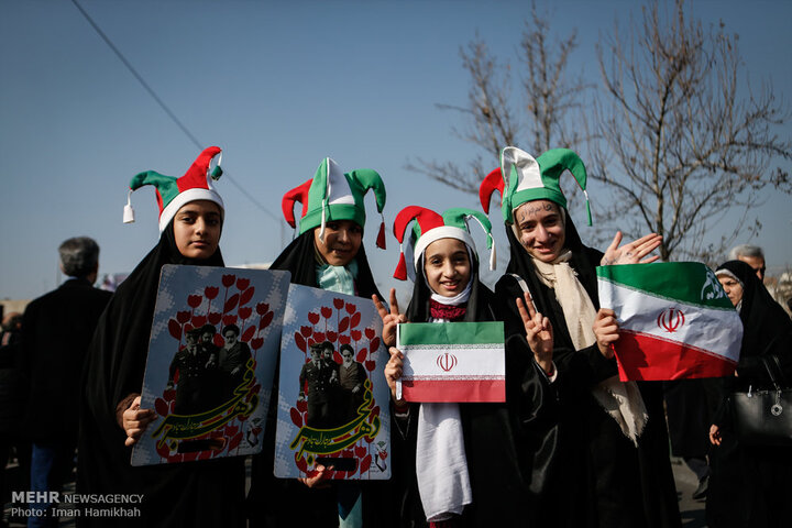 مراسم راهپیمایی ۲۲ بهمن ۱۳۹۶ 