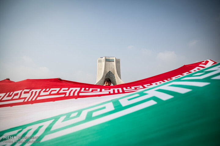 مراسم راهپیمایی ۲۲ بهمن ۱۳۹۵ 