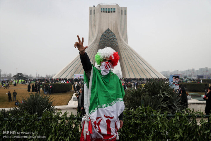 مراسم راهپیمایی ۲۲ بهمن ۱۳۹۵ 