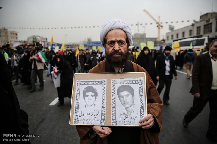 مراسم راهپیمایی ۲۲ بهمن ۱۳۹۳ 
