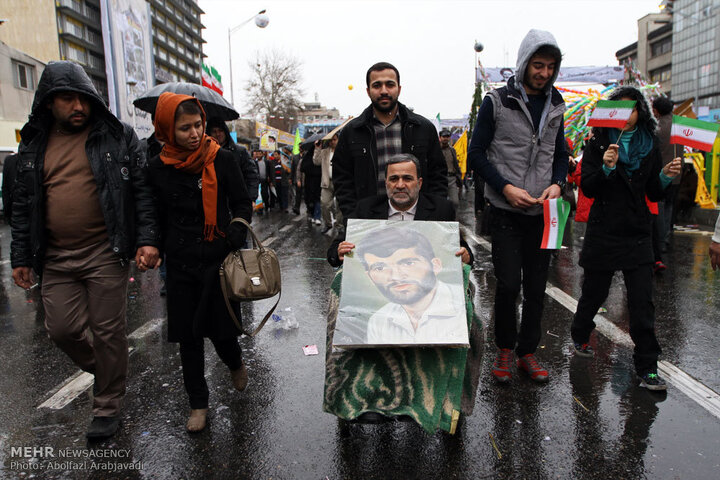 مراسم راهپیمایی ۲۲ بهمن ۱۳۹۳ 