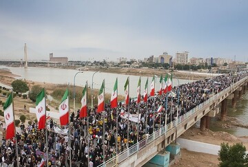 VIDEO: Khuzestan people celebrate Islamic Revolution victory