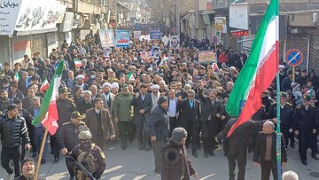 برگزاری راهپیمایی ۲۲ بهمن در میاندوآب