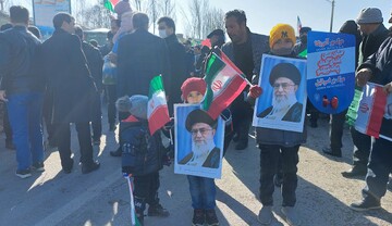 راهپیمایی باشکوه ۲۲ بهمن در تنکابن
