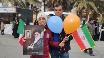 خروش انقلابی بافقی‌ها در جشن ۴۶ سالگی انقلاب