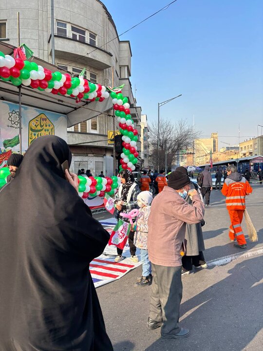 غرف ثقافية على هامش مسيرات 22 بهمن في طهران