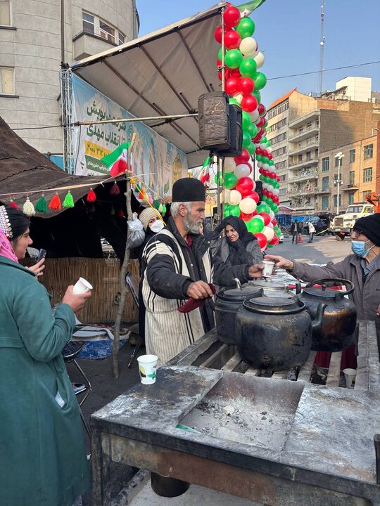 غرف ثقافية على هامش مسيرات 22 بهمن في طهران