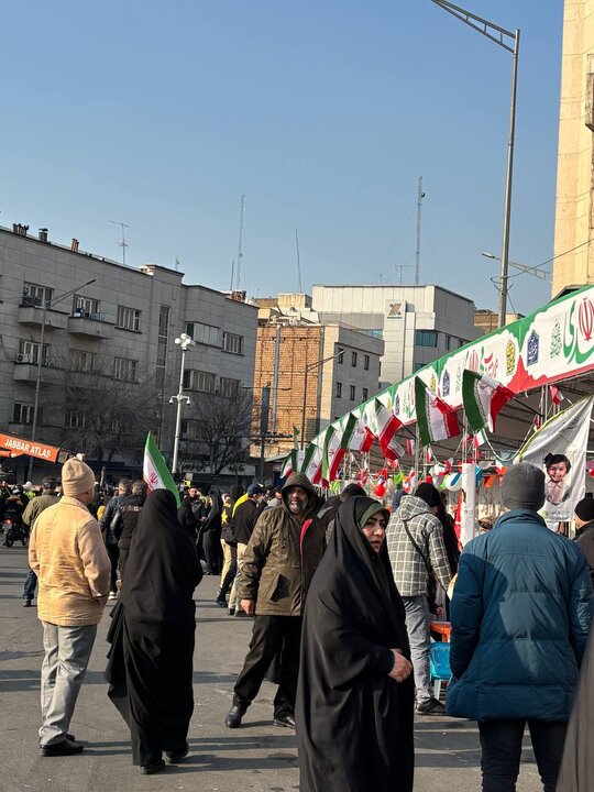 غرف ثقافية على هامش مسيرات 22 بهمن في طهران