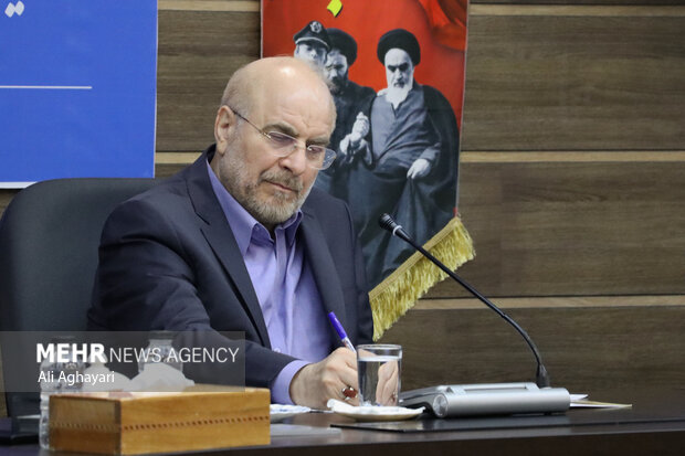 نشست فعالان اقتصادی، کارآفرینان و تولیدکنندگان آذربایجان‌غربی با رئیس مجلس