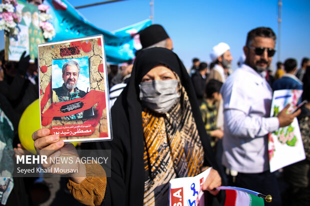 حماسهای دیگر از مردم نصف جهان در چهلوششمین سالگرد انقلاب اسلامی