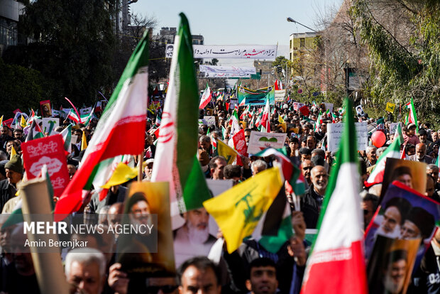 راهپیمایی ۲۲ بهمن در سراسر کشور