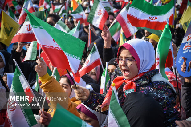 راهپیمایی 22 بهمن در اراک