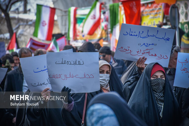 راهپیمایی 22 بهمن در اراک