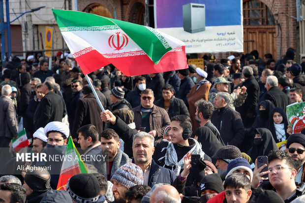 راهپیمایی ۲۲ بهمن در ارومیه