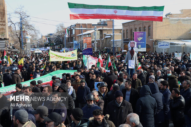 راهپیمایی ۲۲ بهمن در ارومیه