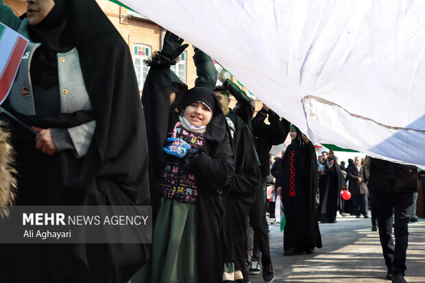 راهپیمایی ۲۲ بهمن در ارومیه