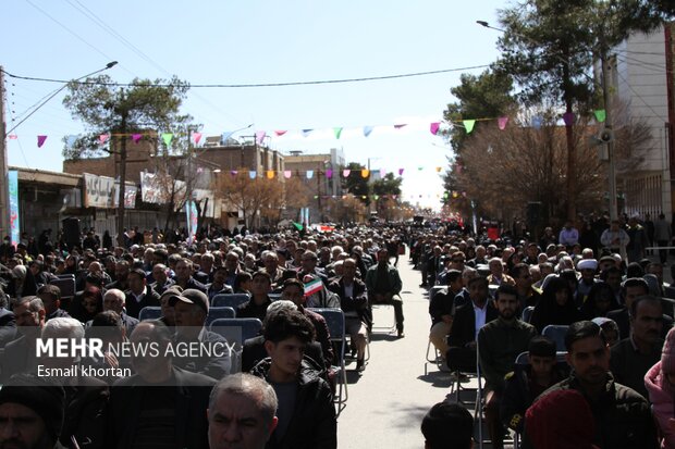 راهپیمایی یوم الله ۲۲ بهمن ماه سیرجان