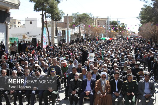 راهپیمایی یوم الله ۲۲ بهمن ماه سیرجان