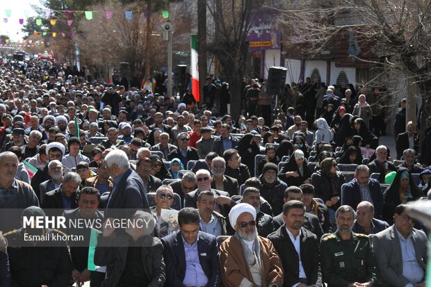 راهپیمایی یوم الله ۲۲ بهمن ماه سیرجان